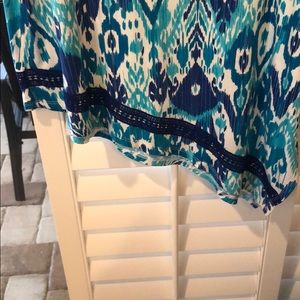 Haut Femme Chico's Tempo Teal - Taille 1 - Manches Longues Boutonnée - Neuf Sans étiquette